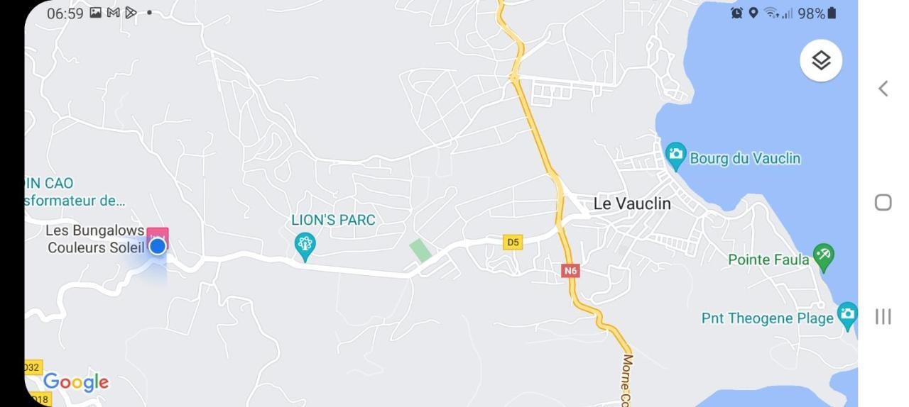 Les Bungalows Couleurs Soleil Le Vauclin Zewnętrze zdjęcie